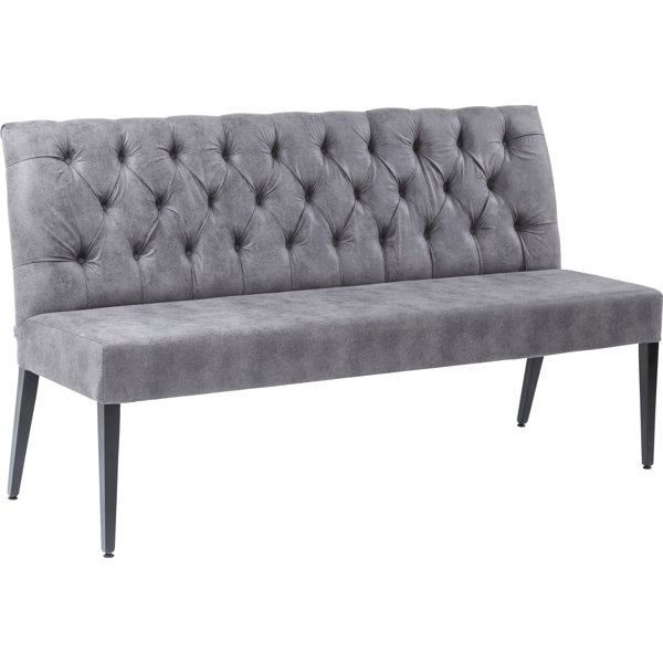 KARE Design Sitzbank Econo Buttons aus Kunstleder | Wayfair.de